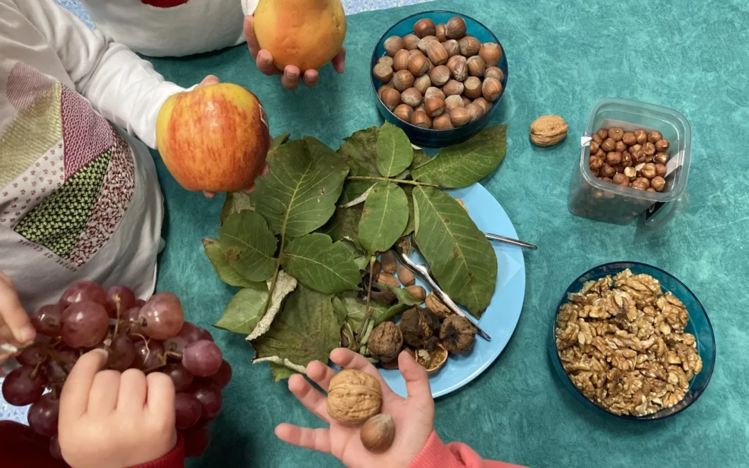 La semaine du goût en Petite Section Octobre 2025