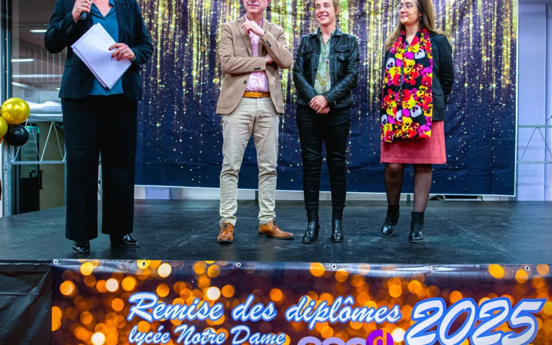 Remise des diplômes du lycée 2025