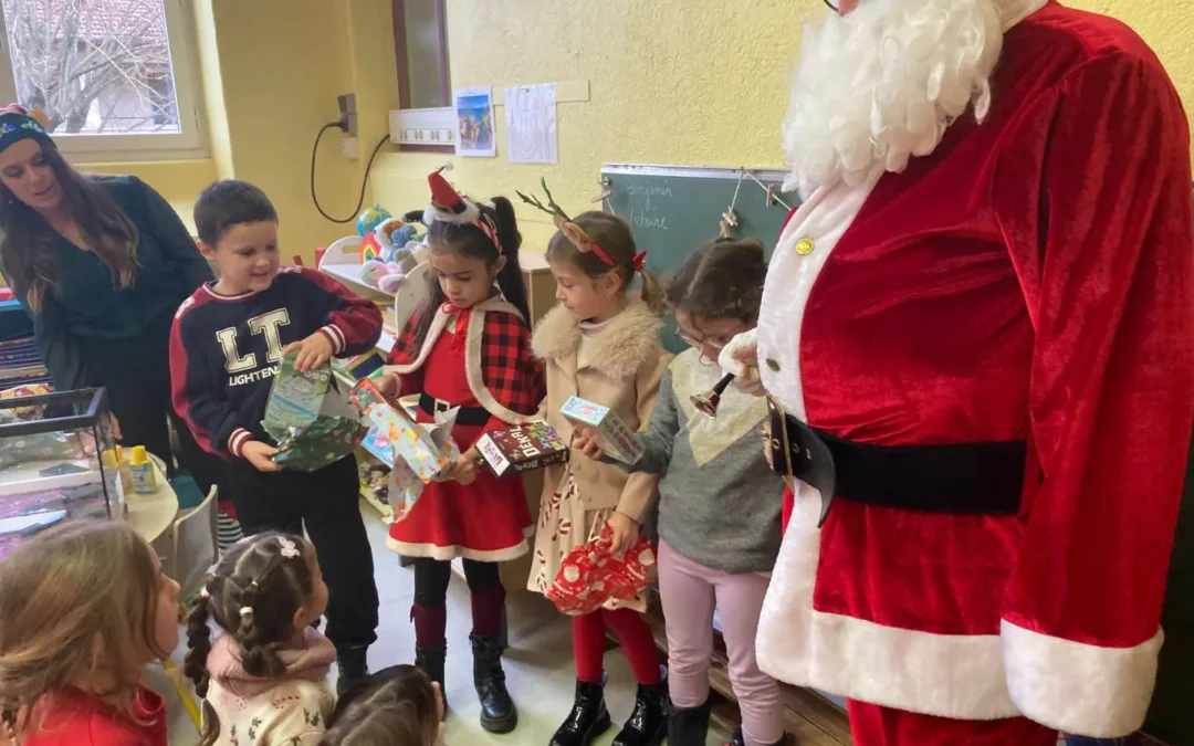 Une visite du Père Noël