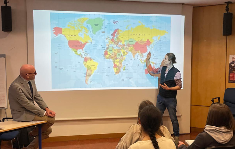 Intervention d’auteurs en géopolitique pour les classes de filière générale