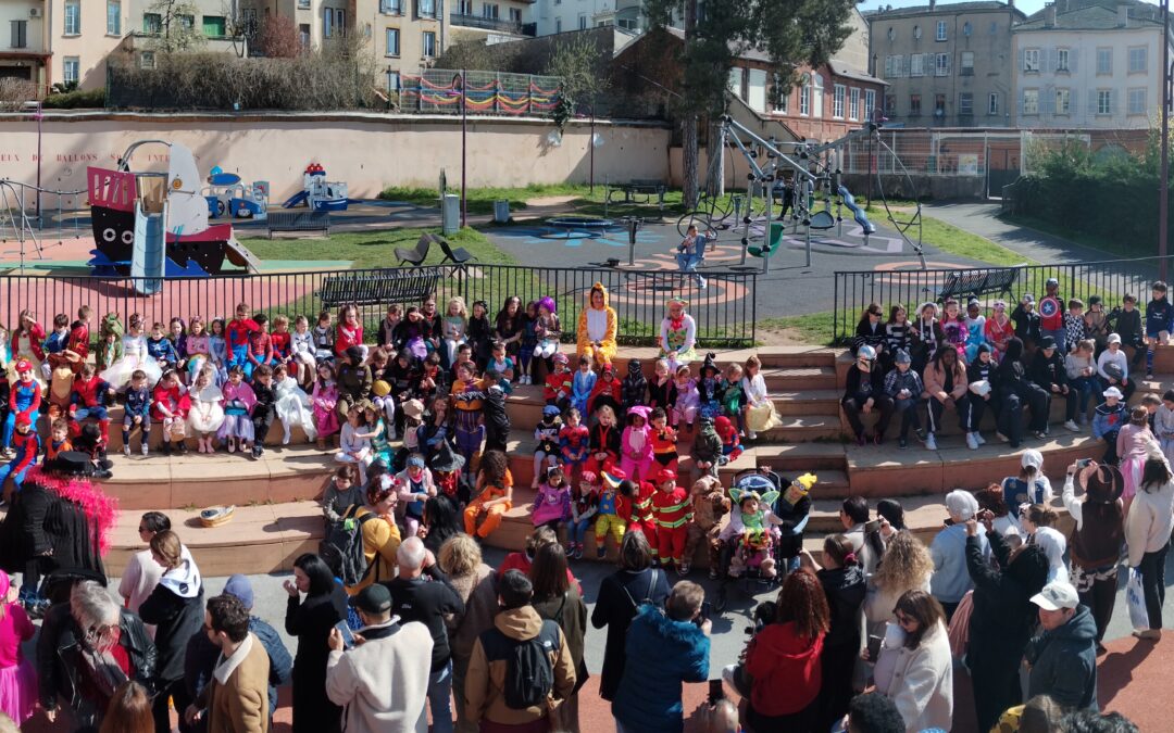Le carnaval de l’école a fait rayonner les rues de Tarare
