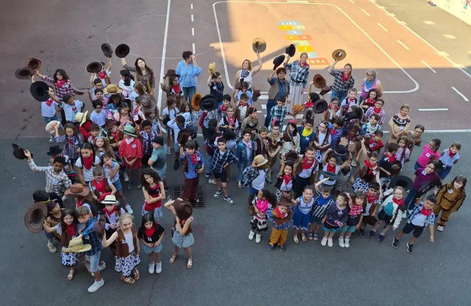 Journée américaine pour les CP, CE1 et CE2